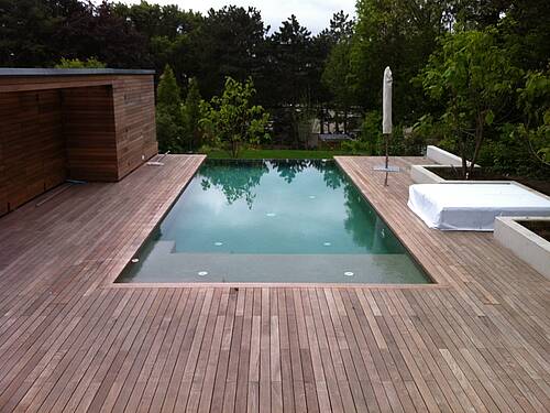 Fertiges Pool